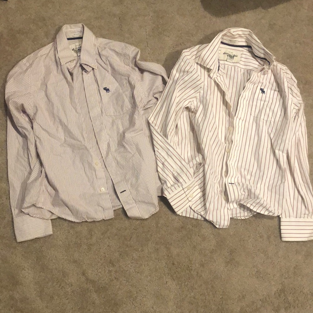 Abercrombie Kids Button Down Up Shirt Large